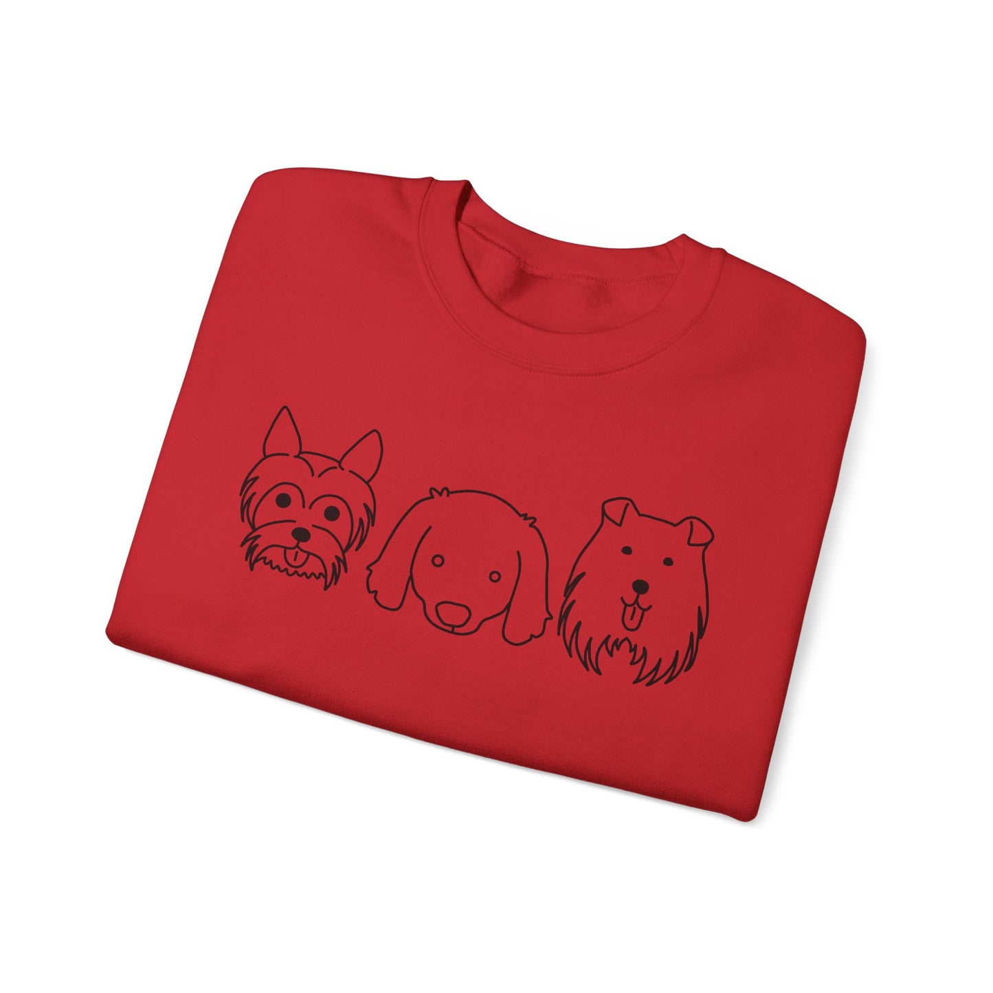 Unisex Heavy Blend™ Crewneck Sweatshirt " 3 Puppies "