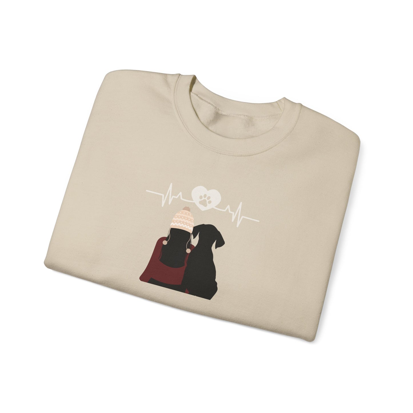 Unisex Heavy Blend™ Crewneck Sweatshirt " I Love My DOG "