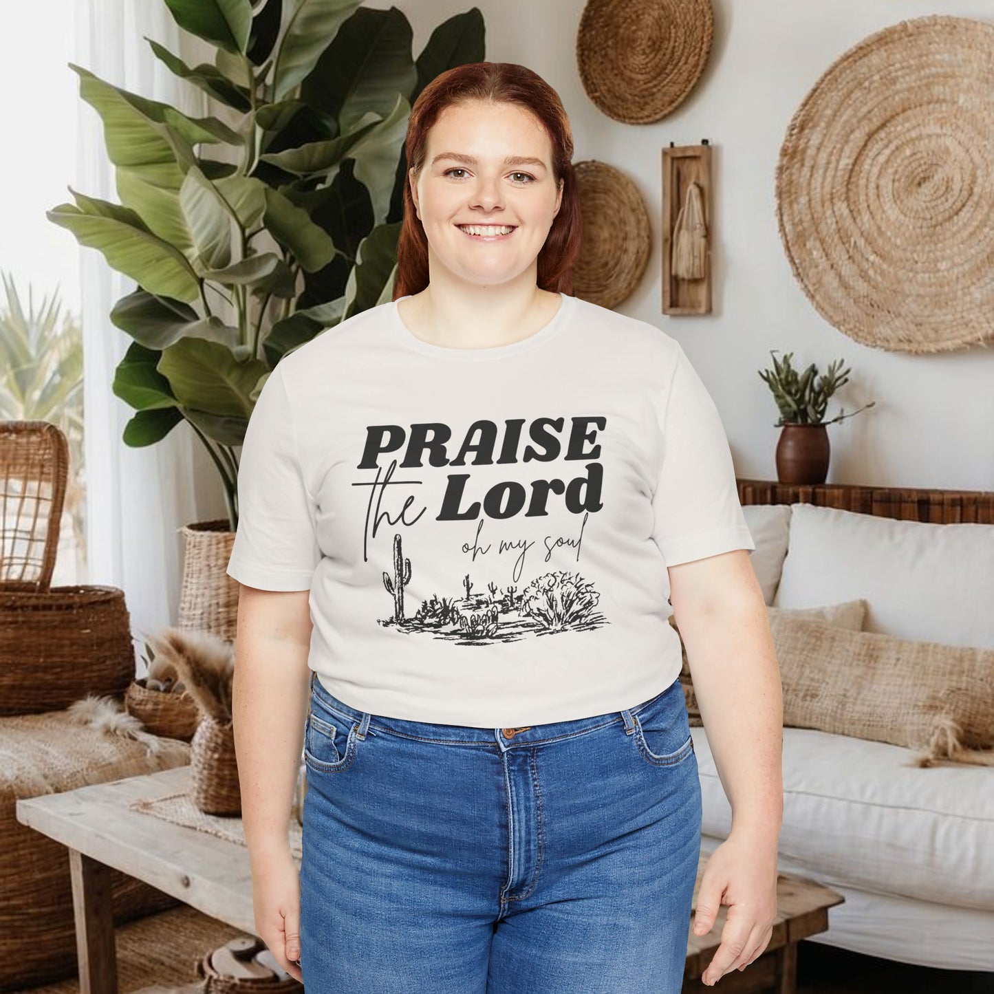 Praise the Lord Tee Unisex Jersey