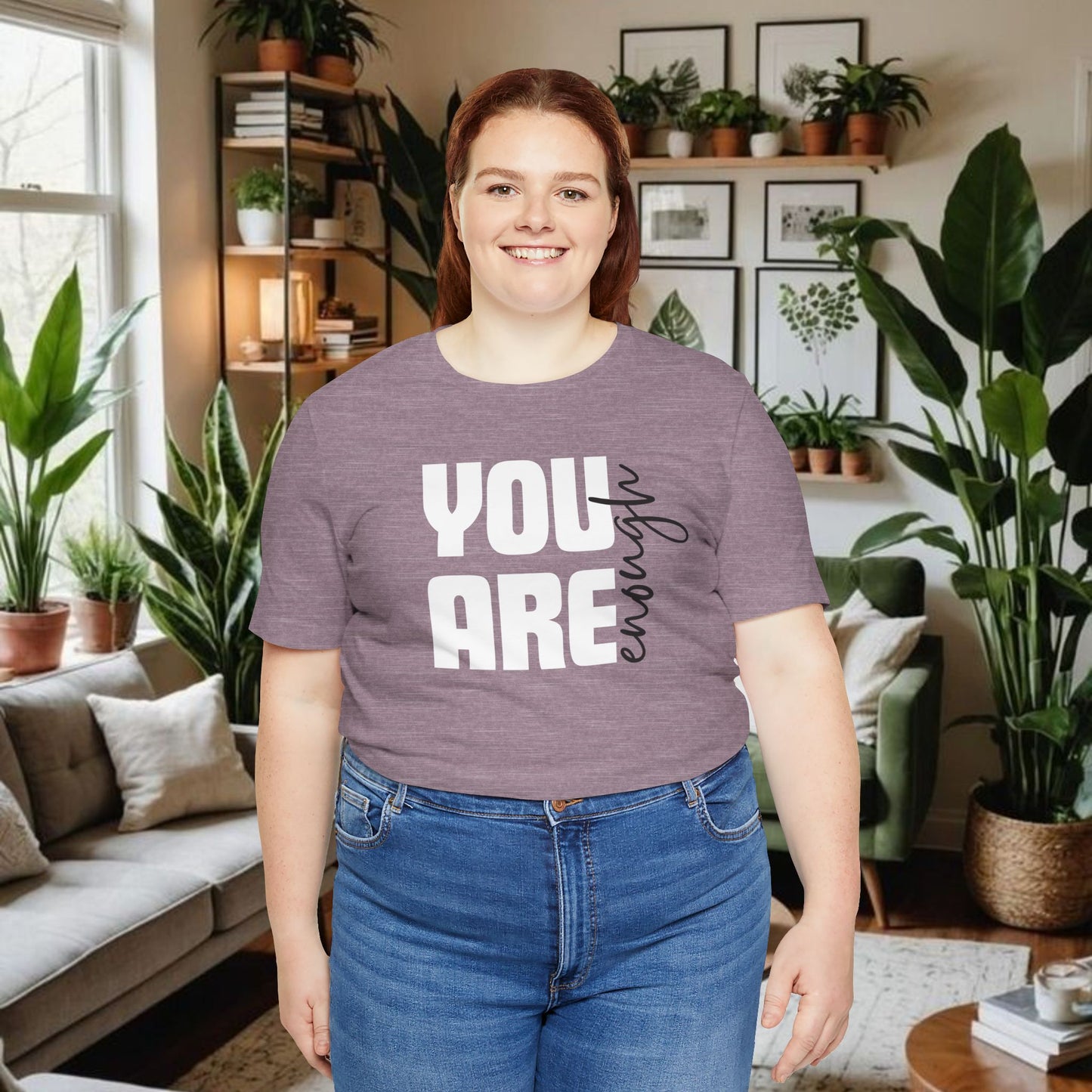 Unisex Tee You Are Enough Short Sleeve T-Shirt