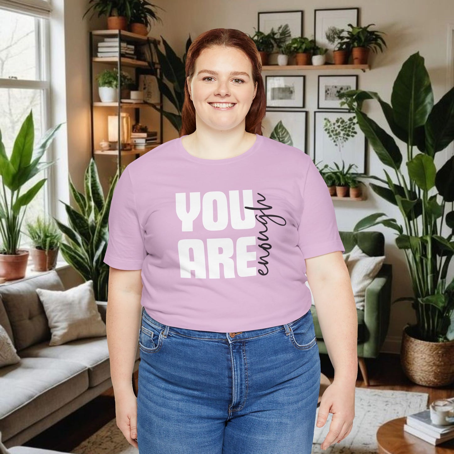Unisex Tee You Are Enough Short Sleeve T-Shirt