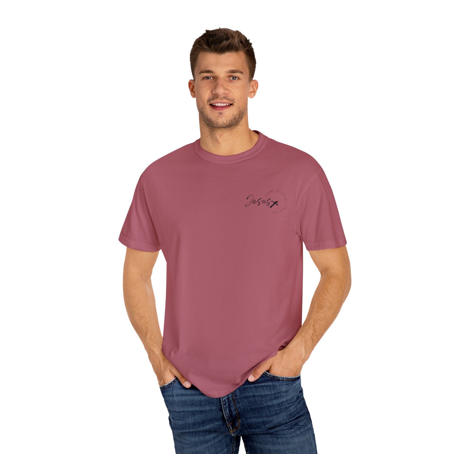Unisex Garment-Dyed T-shirt " JESUS WAYMAKER "
