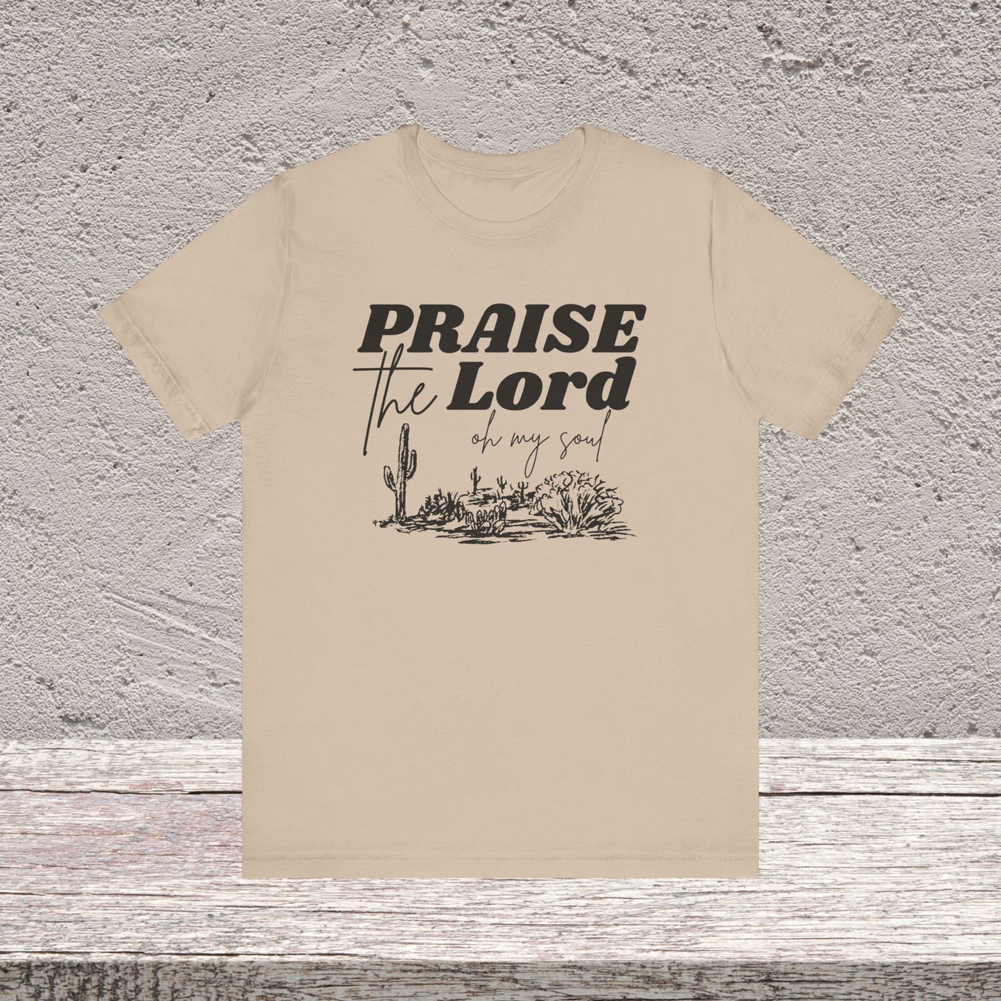 Praise the Lord Tee Unisex Jersey