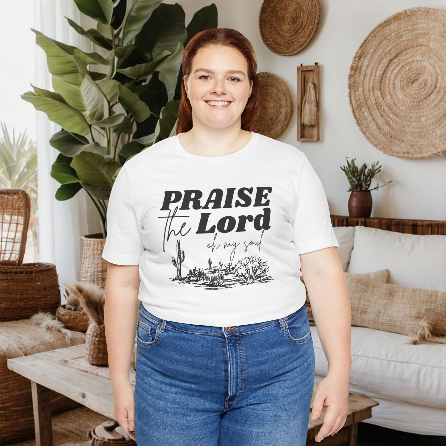 Praise the Lord Tee Unisex Jersey