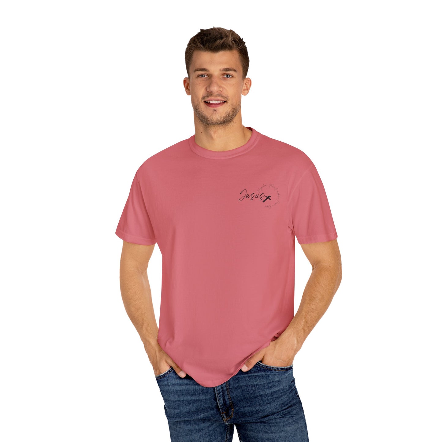 Unisex Garment-Dyed T-shirt " JESUS WAYMAKER "