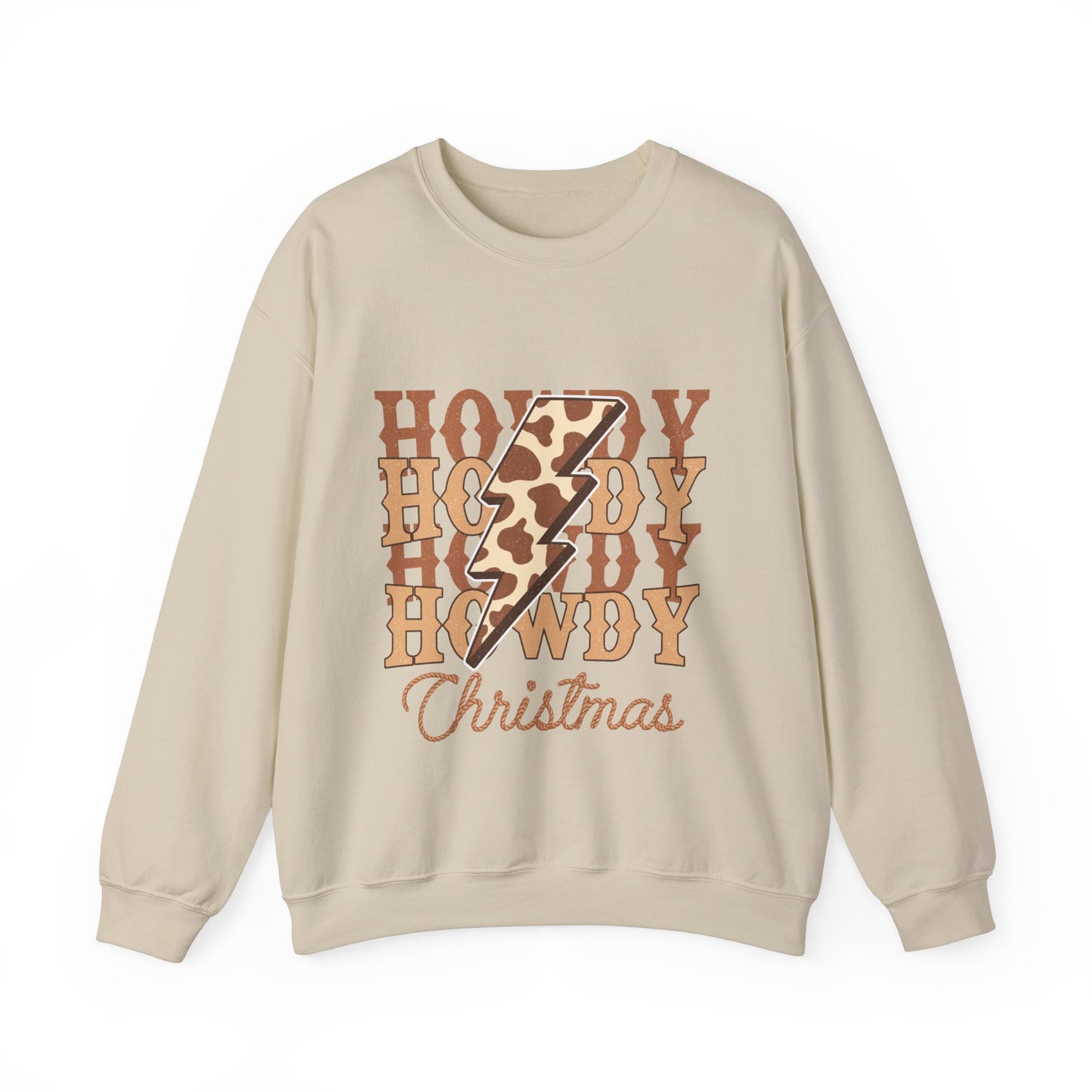 Unisex Heavy Blend™ Crewneck Sweatshirt " Howdy Leopard "