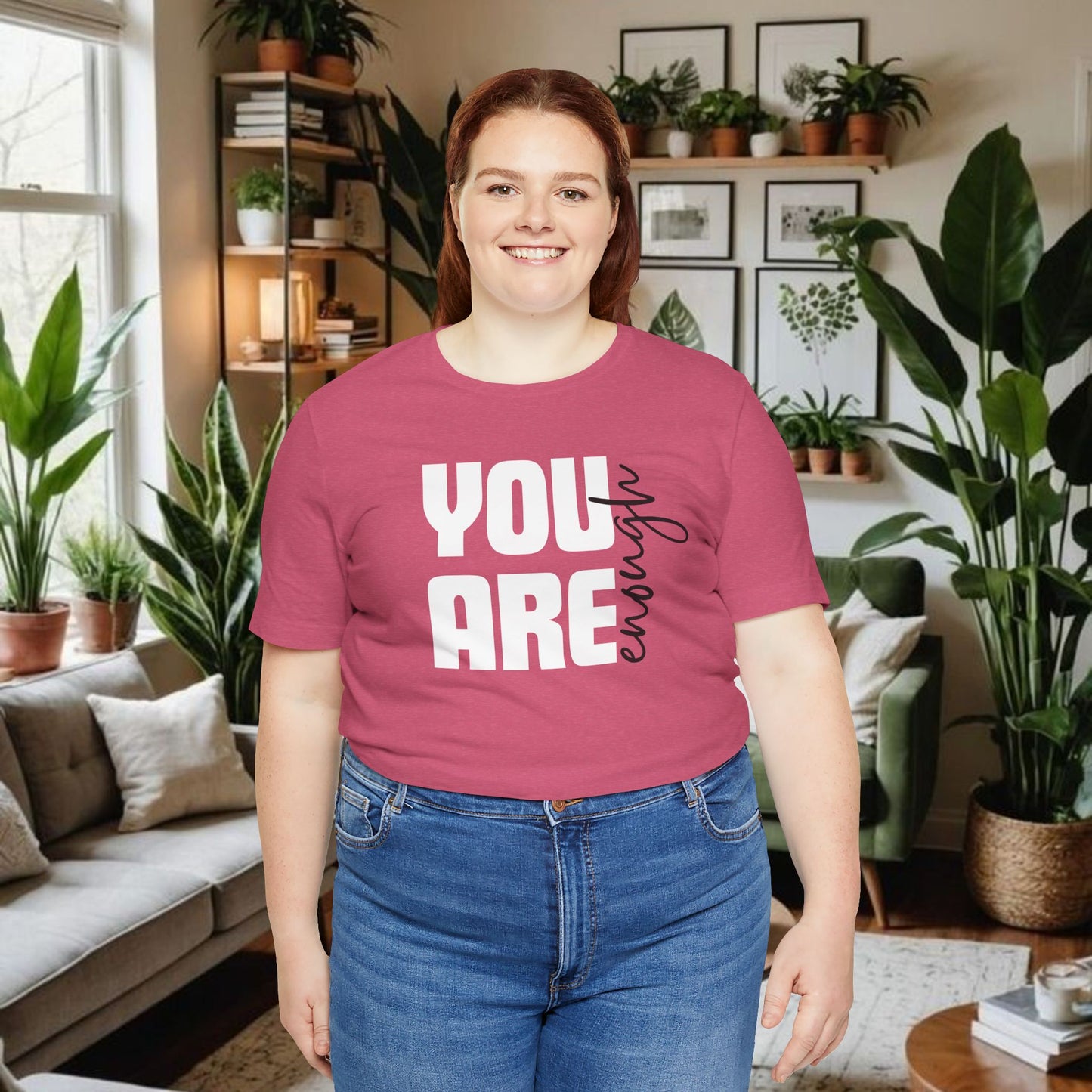 Unisex Tee You Are Enough Short Sleeve T-Shirt