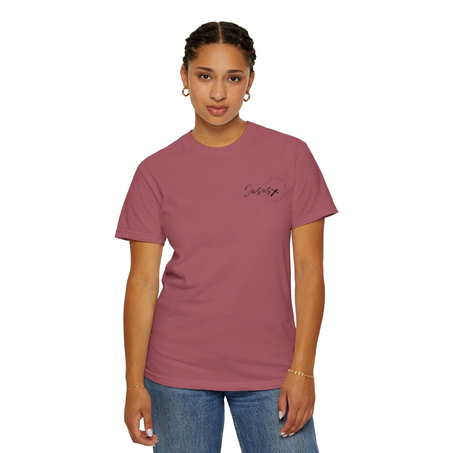 Unisex Garment-Dyed T-shirt " JESUS WAYMAKER "