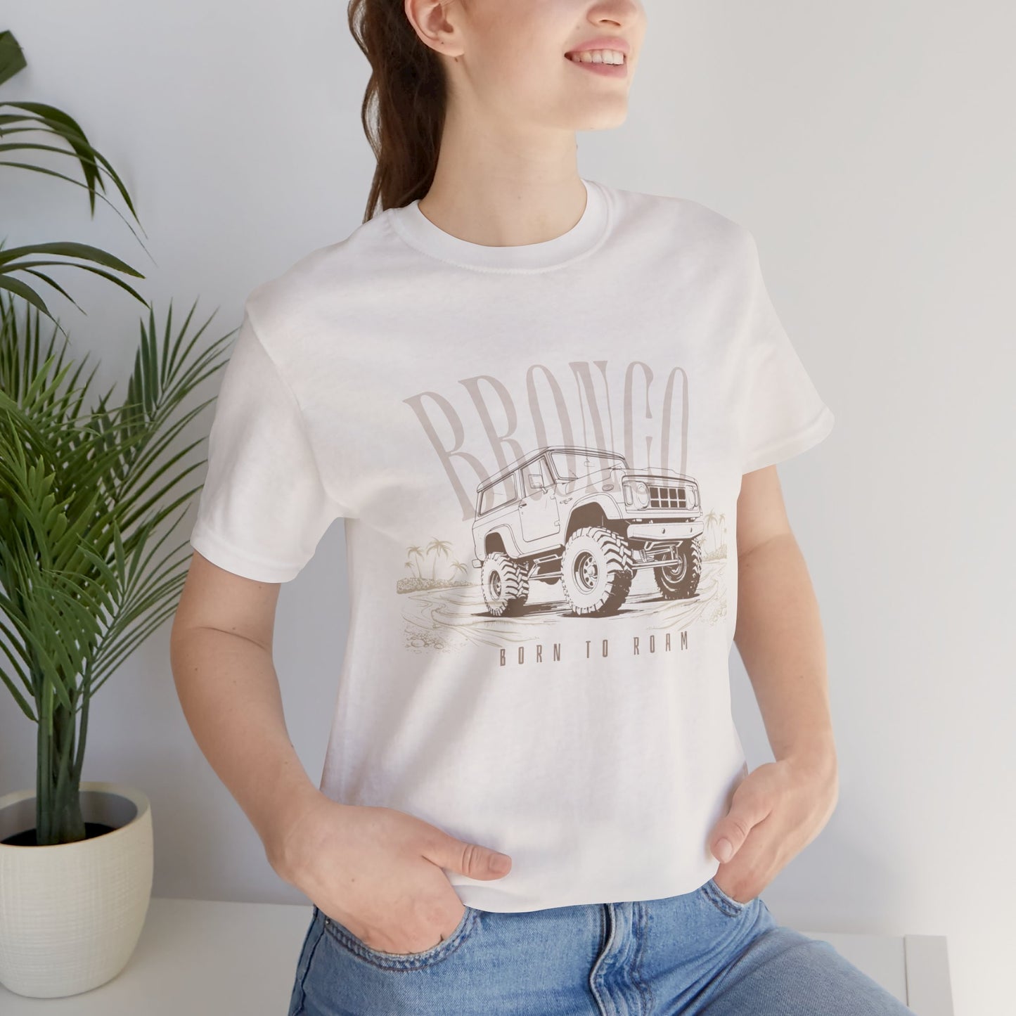 BRONCO BORN TO ROAM TEE