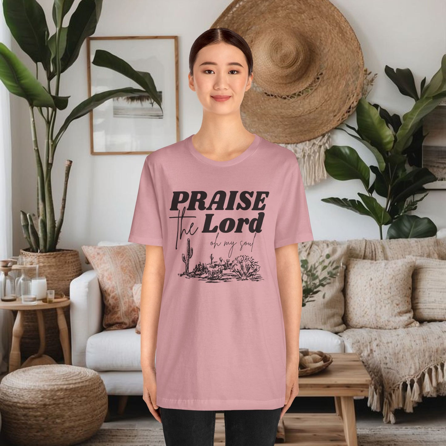 Praise the Lord Tee Unisex Jersey