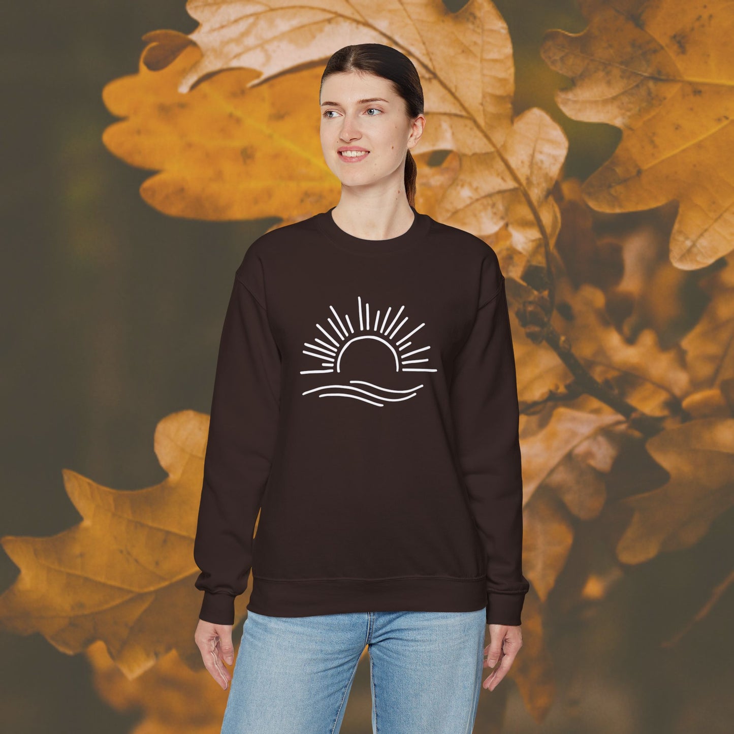 Crewneck Sunshine (white)