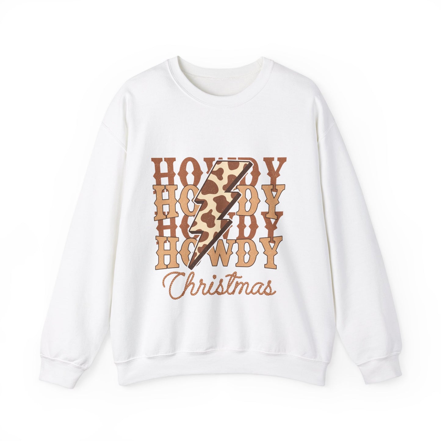 Unisex Heavy Blend™ Crewneck Sweatshirt " Howdy Leopard "