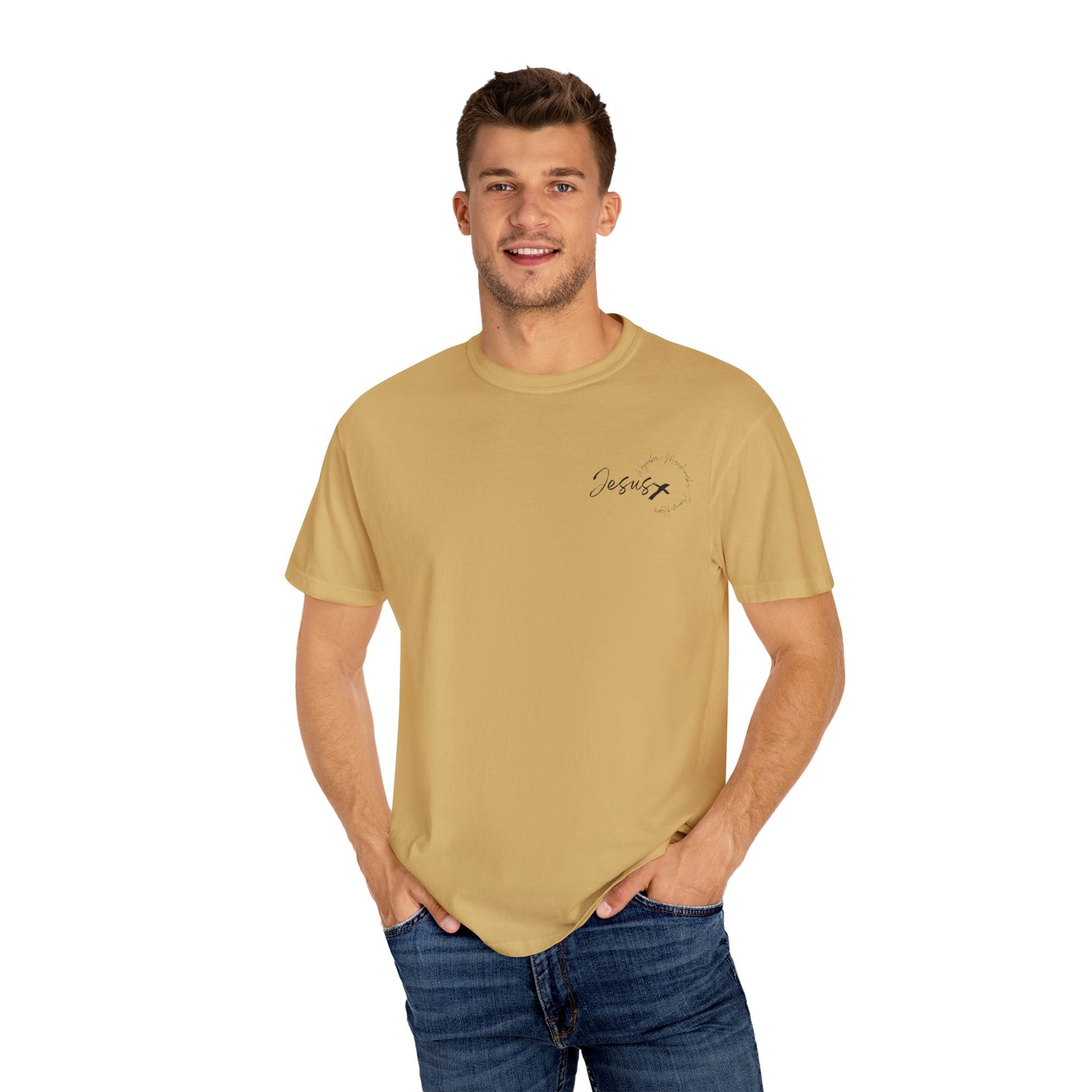 Unisex Garment-Dyed T-shirt " JESUS WAYMAKER "