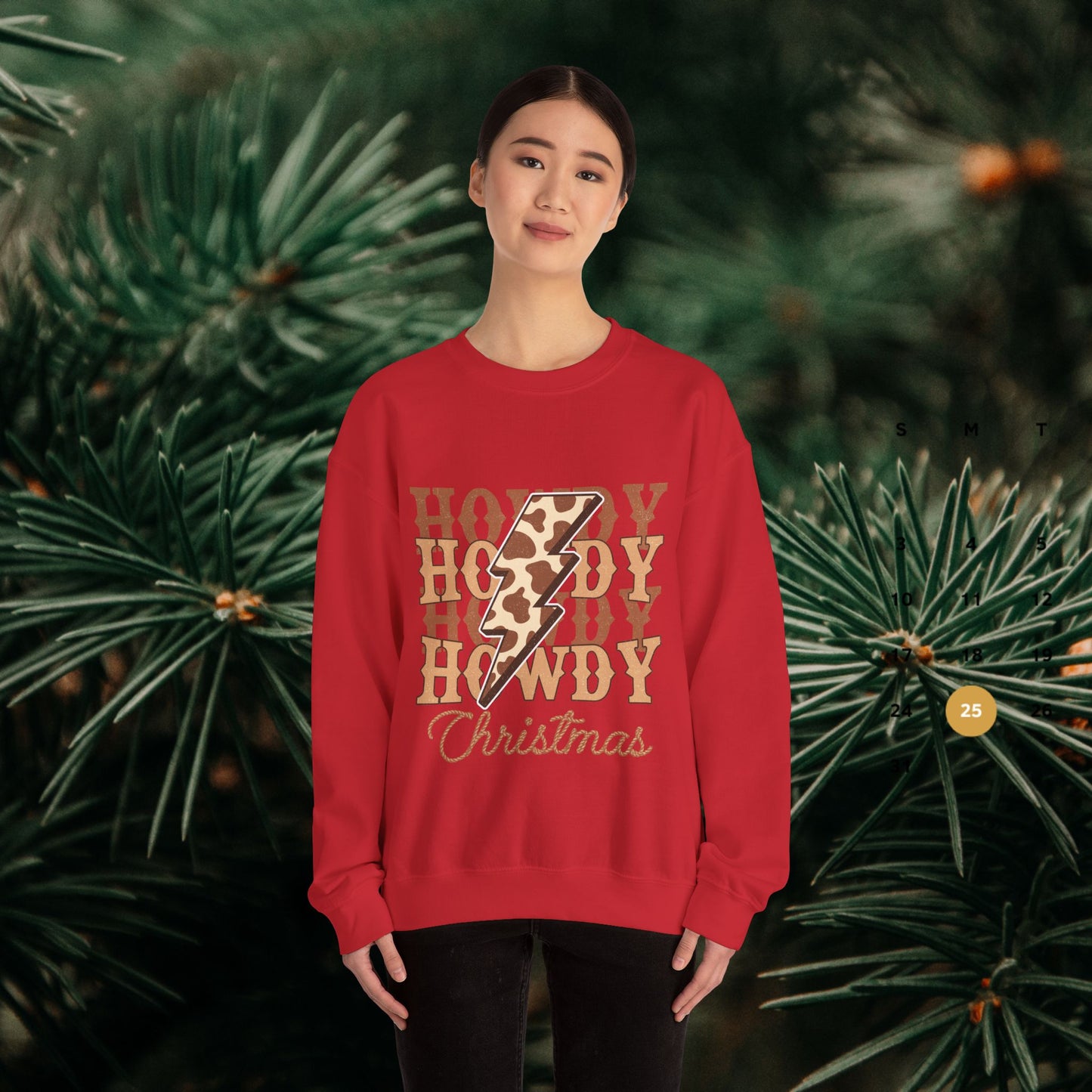 Unisex Heavy Blend™ Crewneck Sweatshirt " Howdy Leopard "