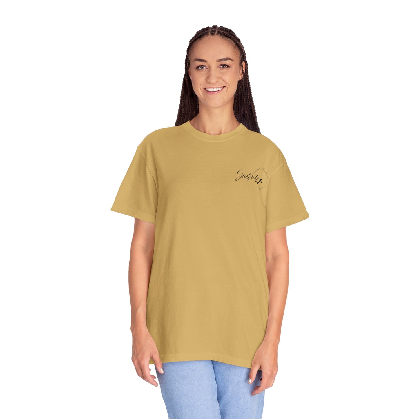 Unisex Garment-Dyed T-shirt " JESUS WAYMAKER "