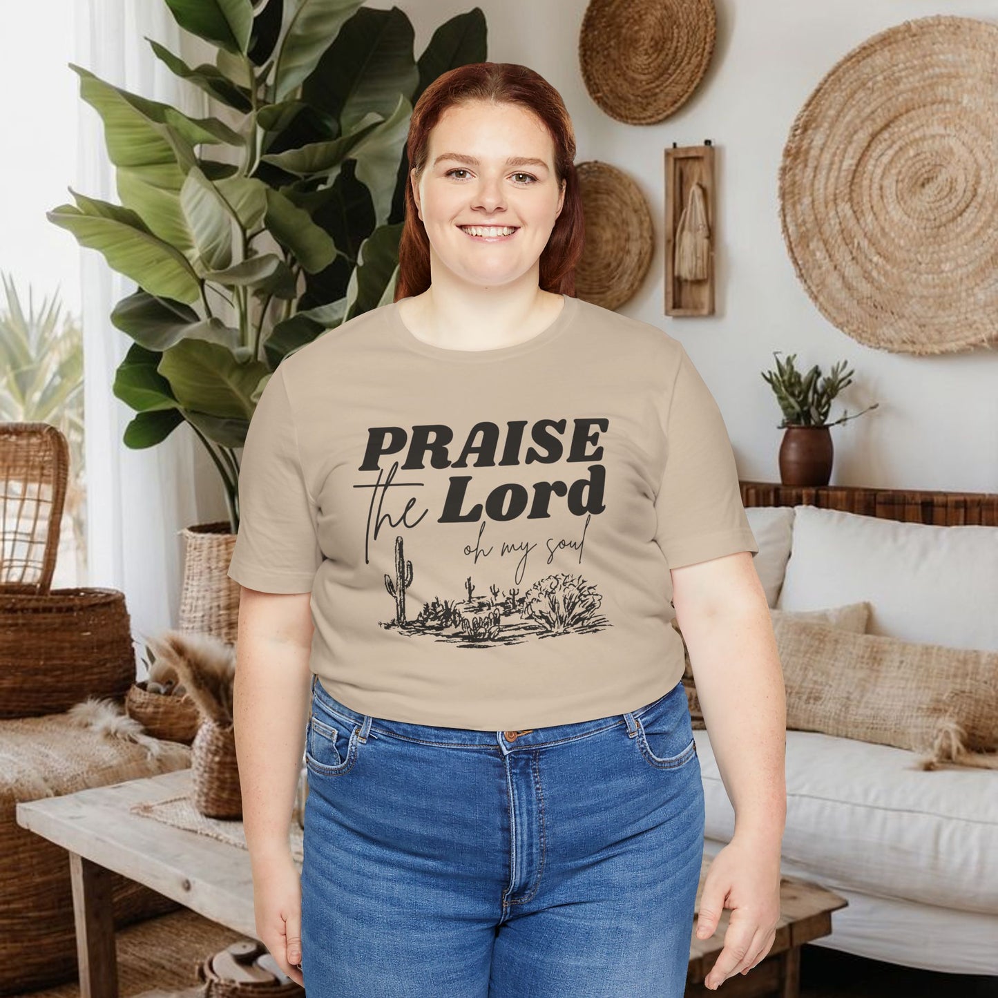 Praise the Lord Tee Unisex Jersey