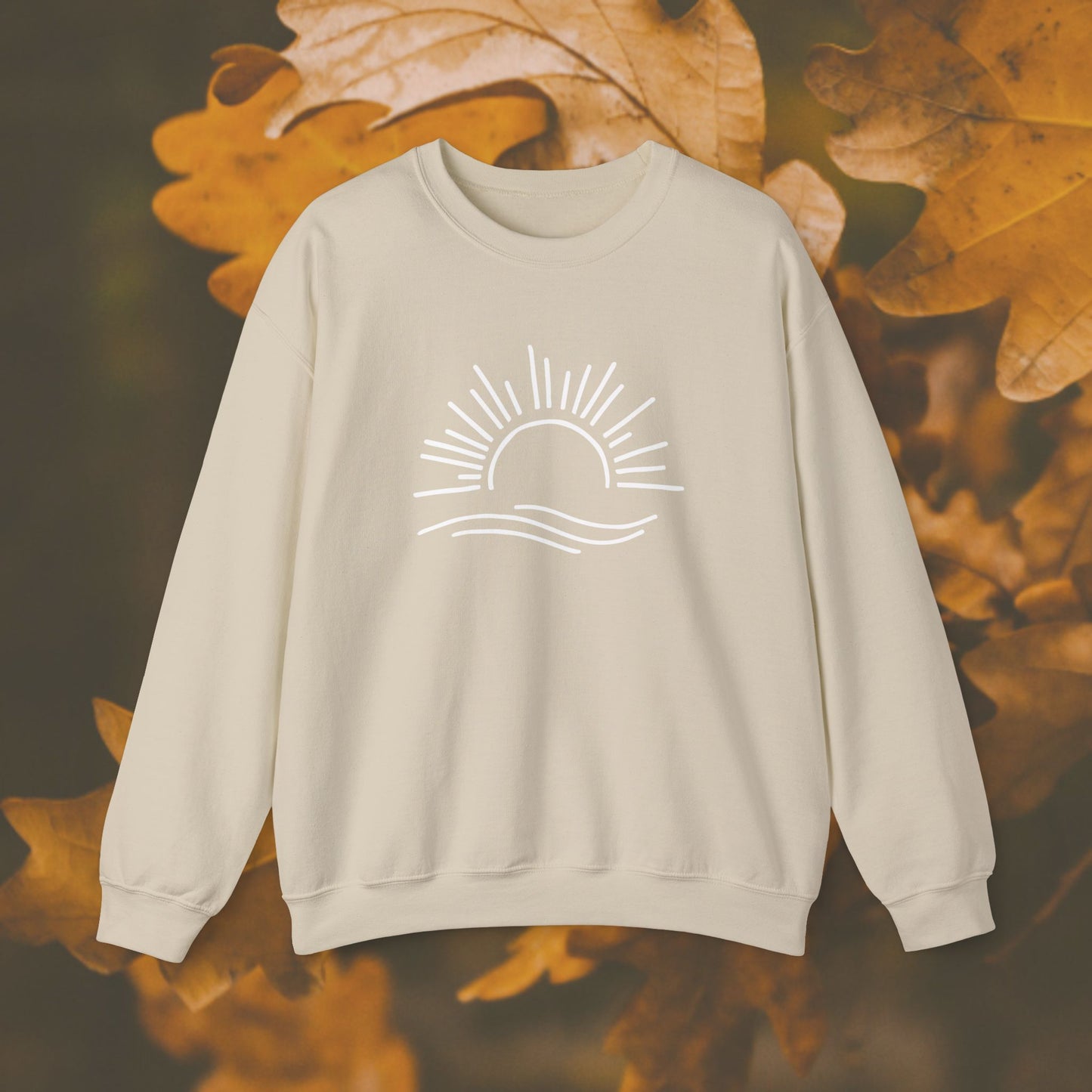 Crewneck Sunshine (white)