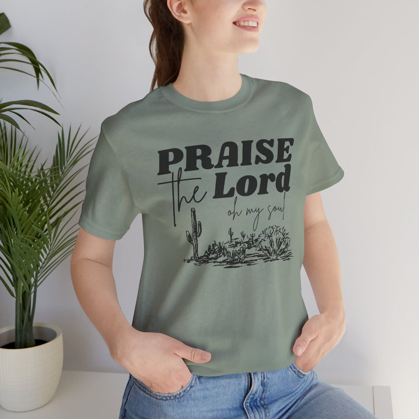 Praise the Lord Tee Unisex Jersey