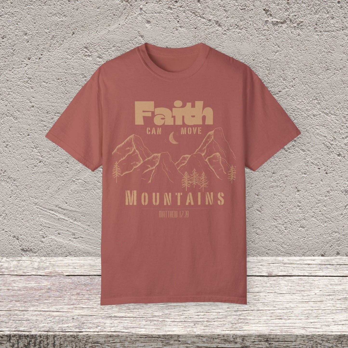 Faith Over Mountains Tee