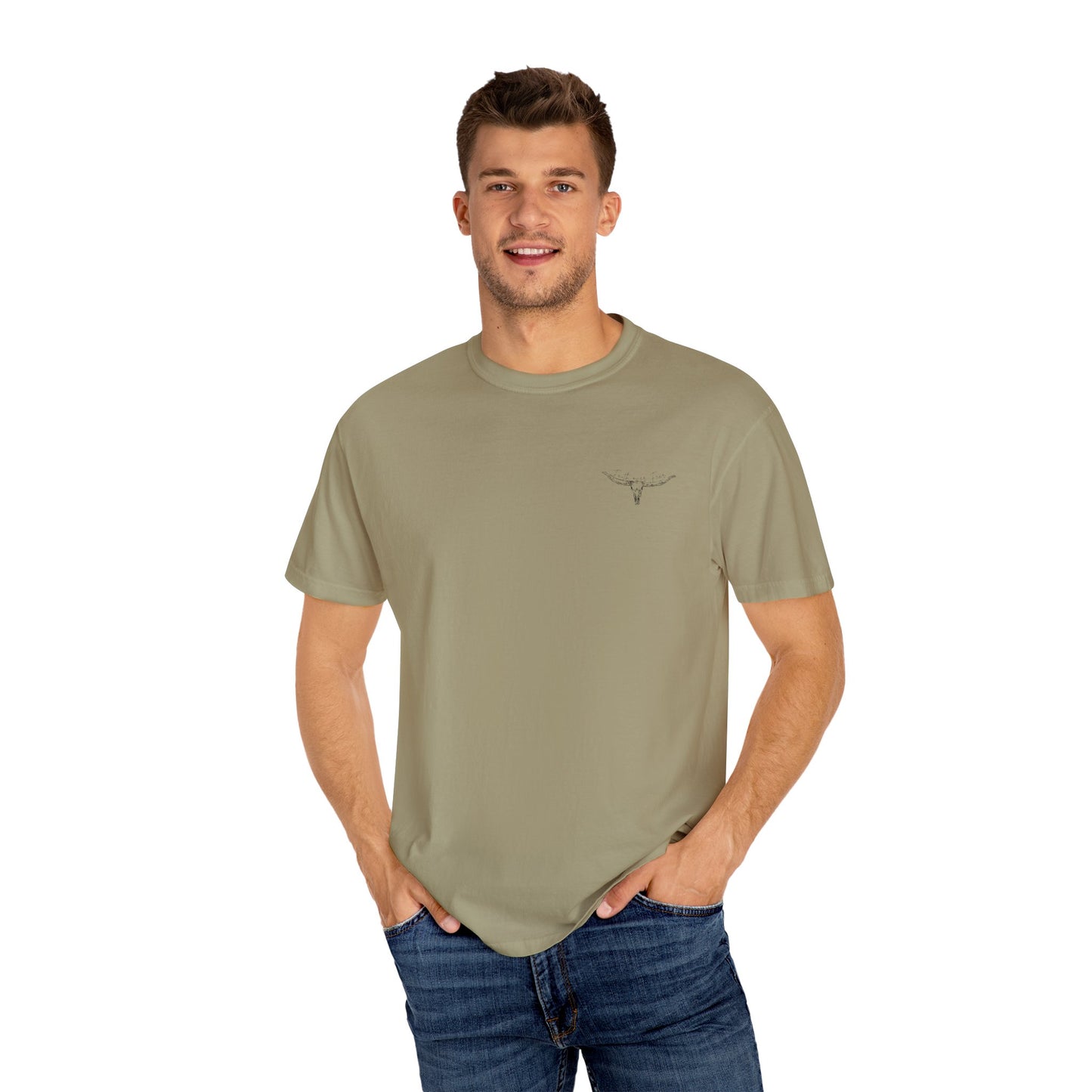 Skull Bull Faith Over Fear- Unisex T-shirt