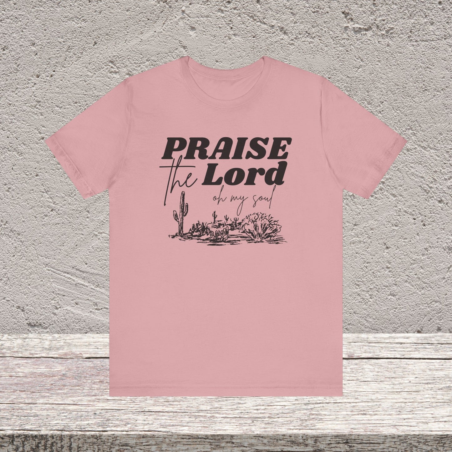 Praise the Lord Tee Unisex Jersey