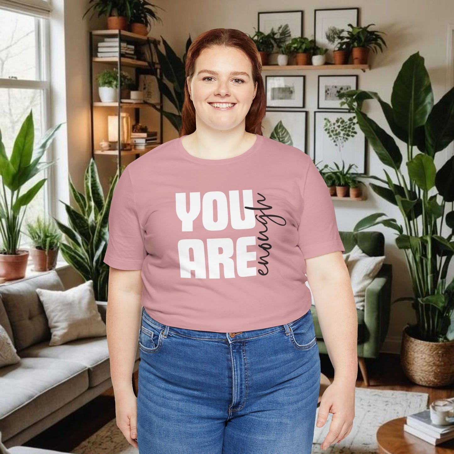 Unisex Tee You Are Enough Short Sleeve T-Shirt