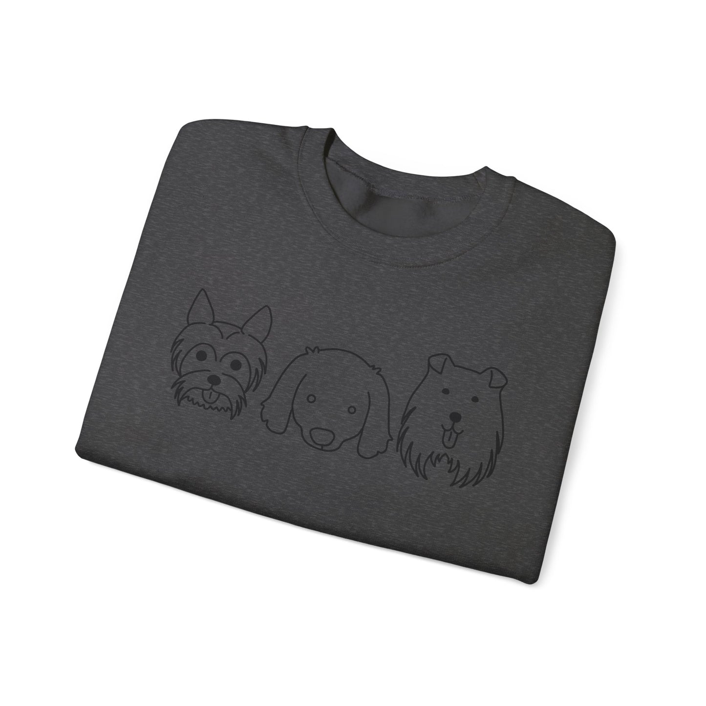 Unisex Heavy Blend™ Crewneck Sweatshirt " 3 Puppies "