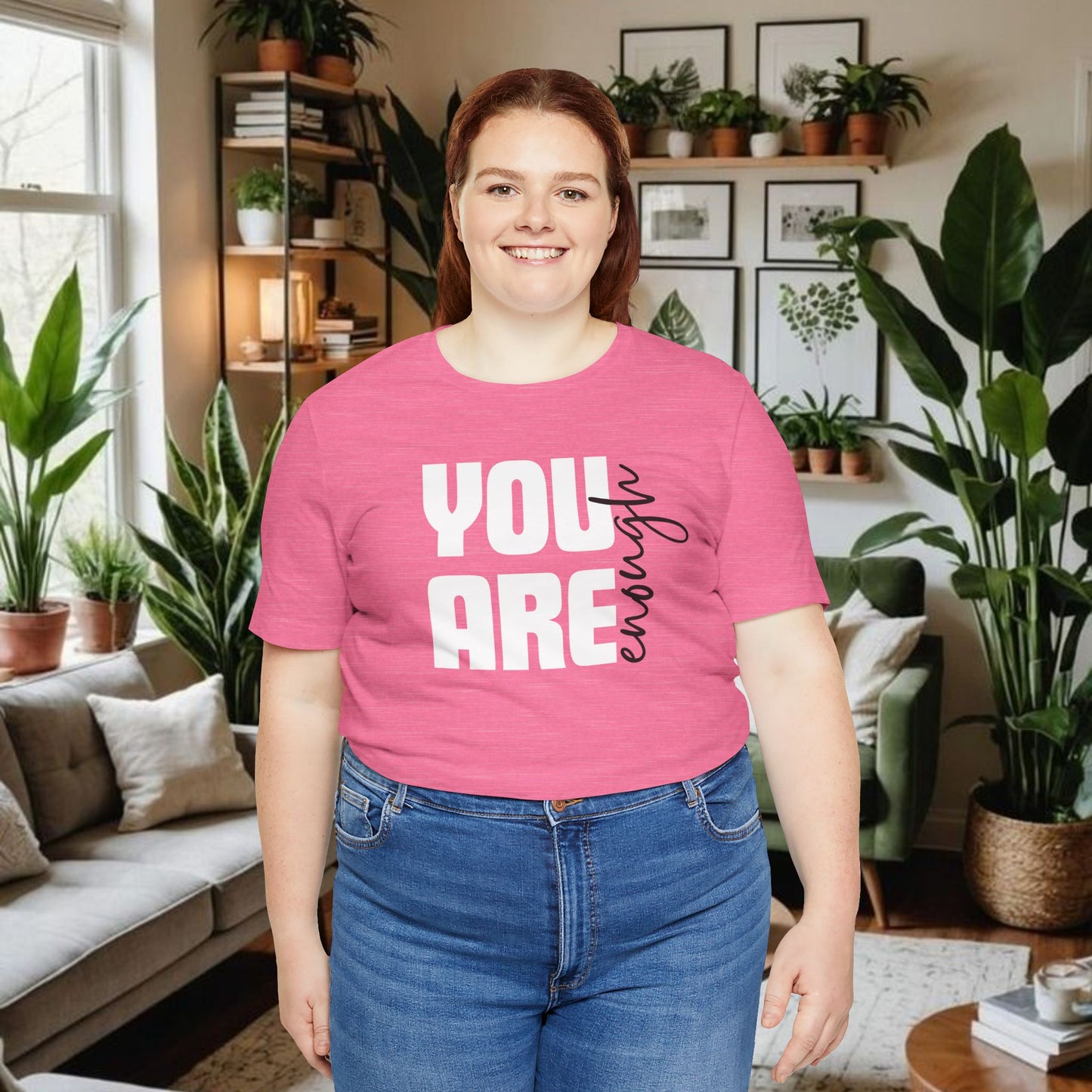 Unisex Tee You Are Enough Short Sleeve T-Shirt