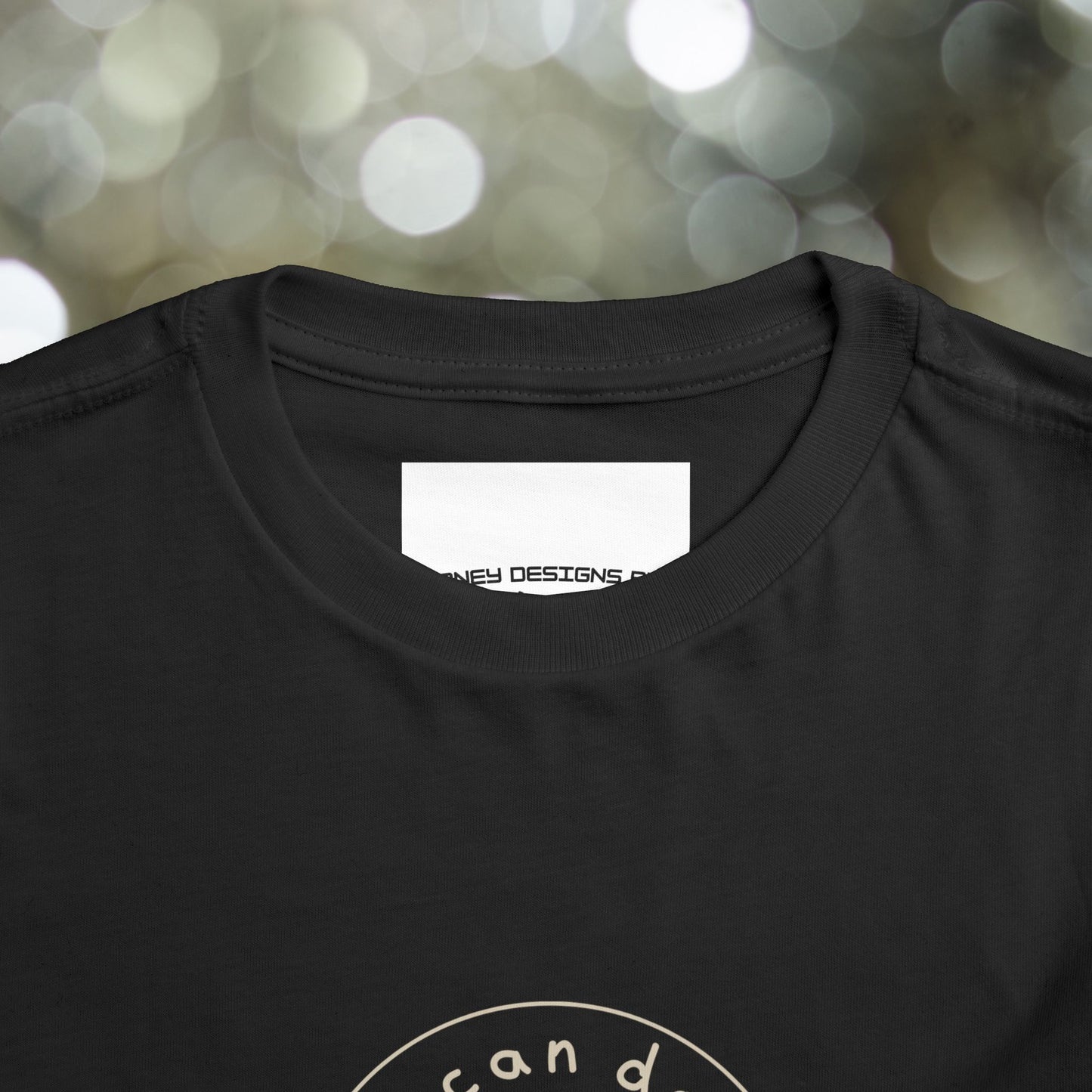 Toddler Short Sleeve Tee " I can do all things " tan