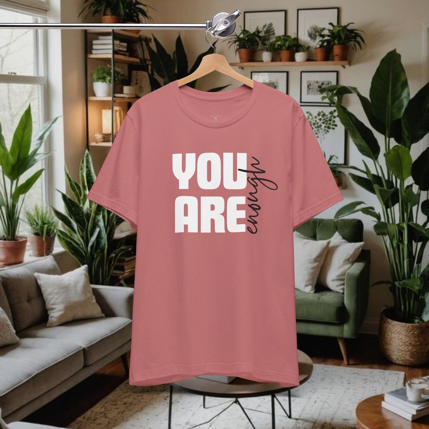 Unisex Tee You Are Enough Short Sleeve T-Shirt
