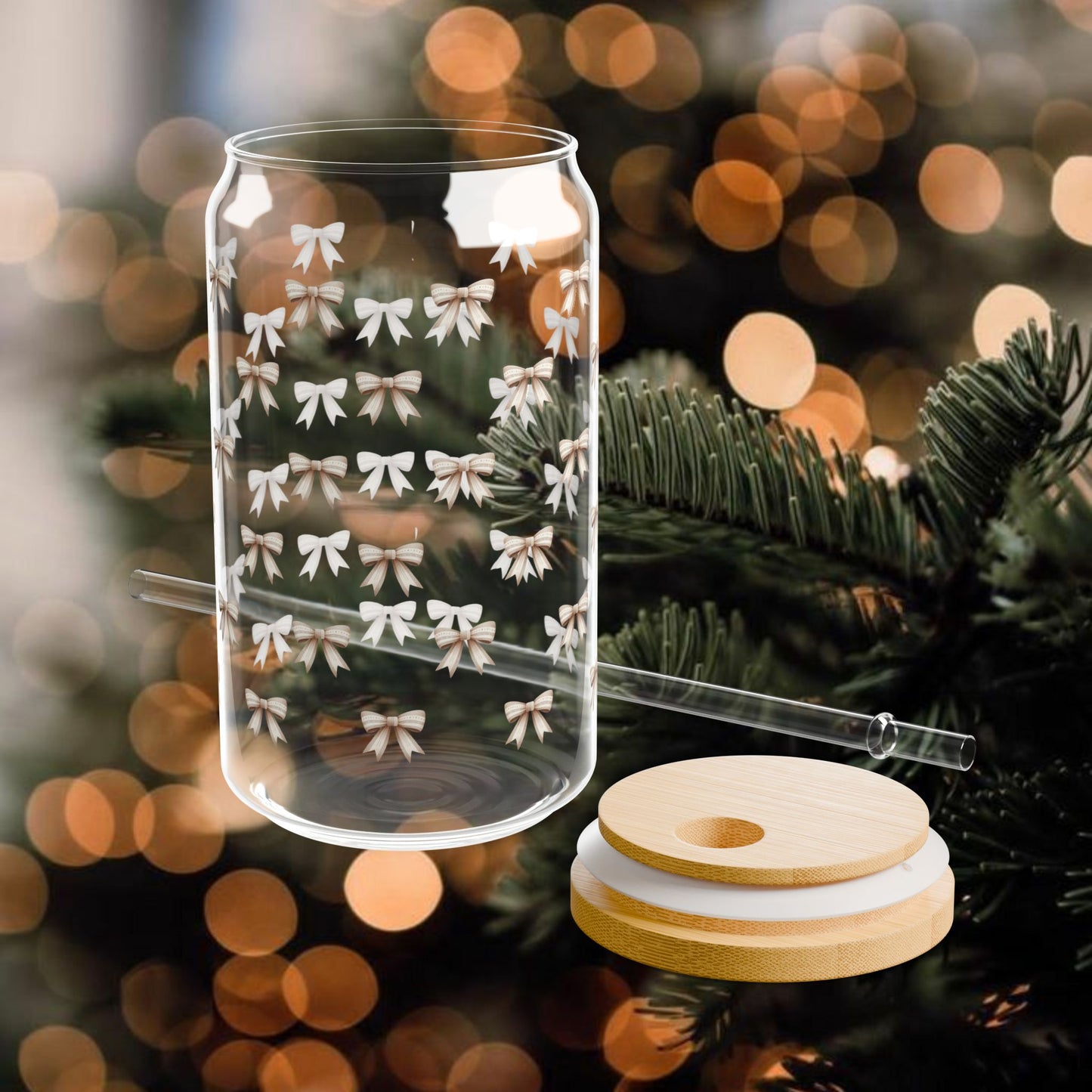 Rustic Bow Glass