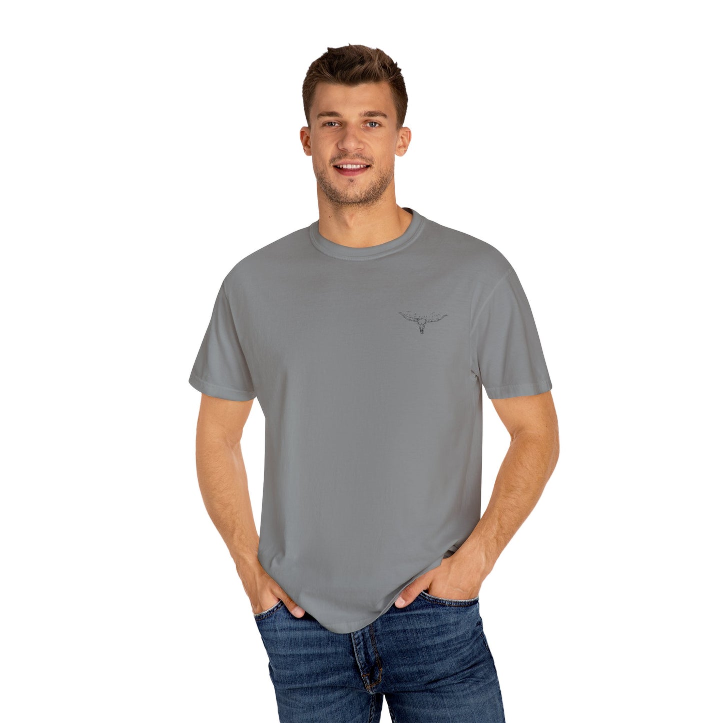 Skull Bull Faith Over Fear- Unisex T-shirt