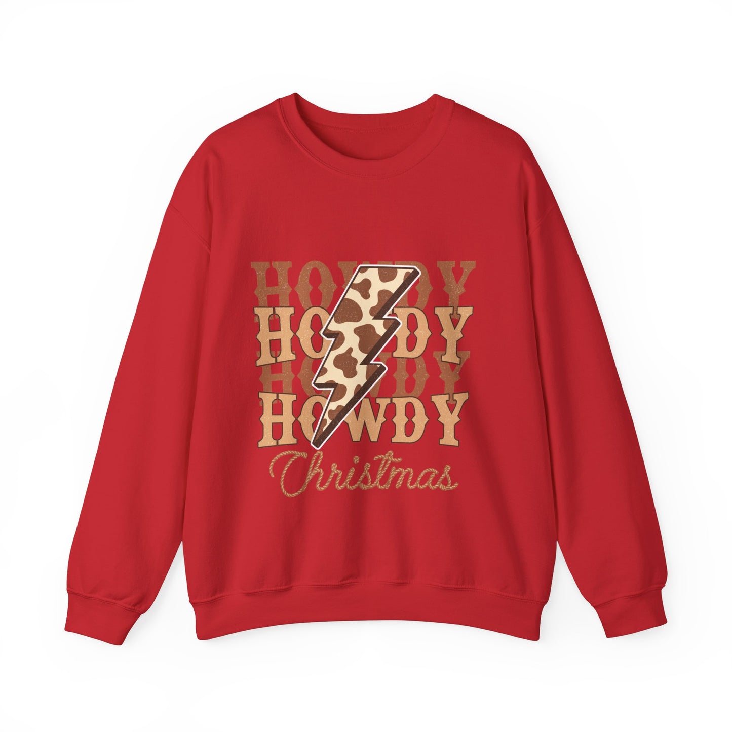 Unisex Heavy Blend™ Crewneck Sweatshirt " Howdy Leopard "