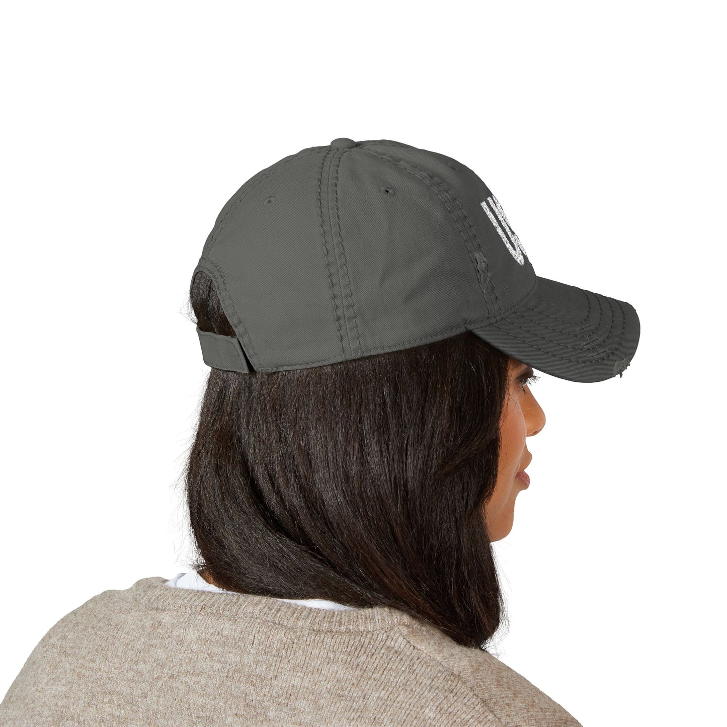 Embroidered Dad Hat - Fun Trendy Design Floral