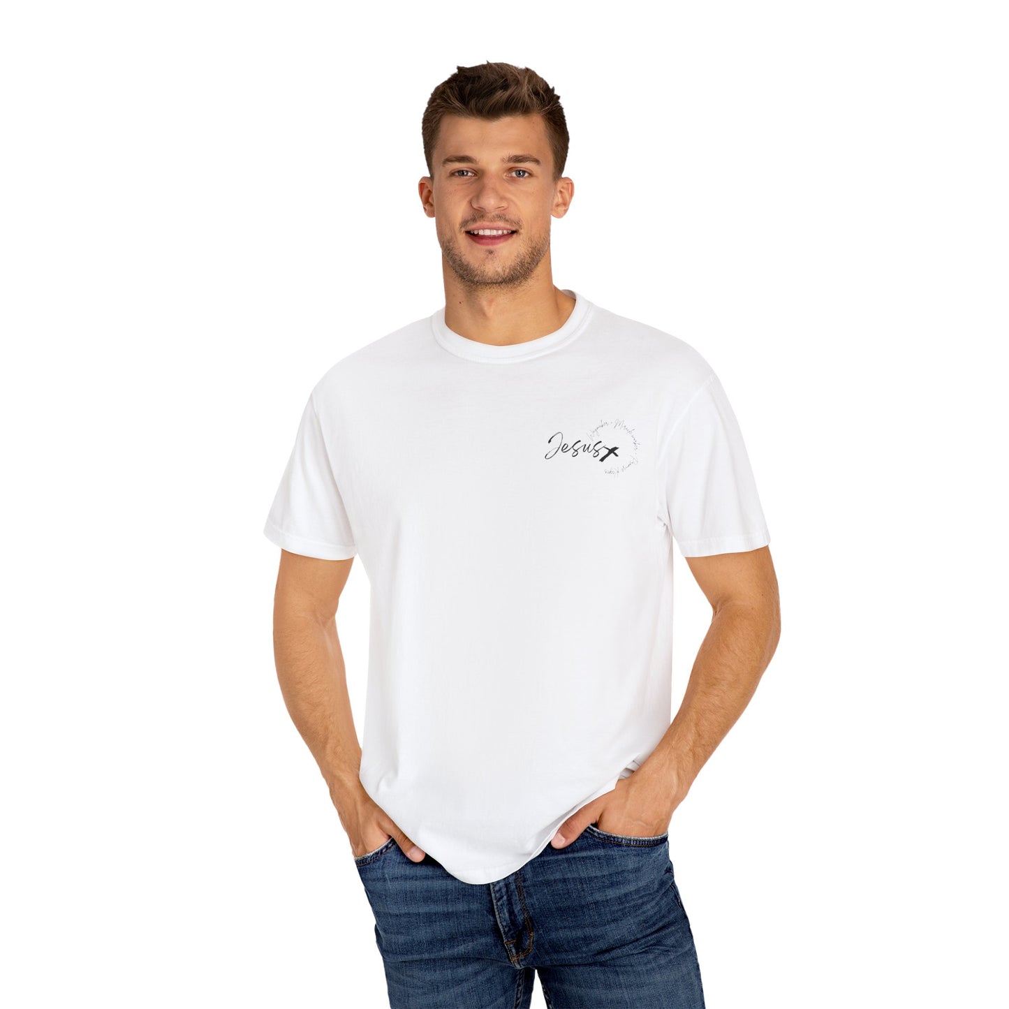 Unisex Garment-Dyed T-shirt " JESUS WAYMAKER "