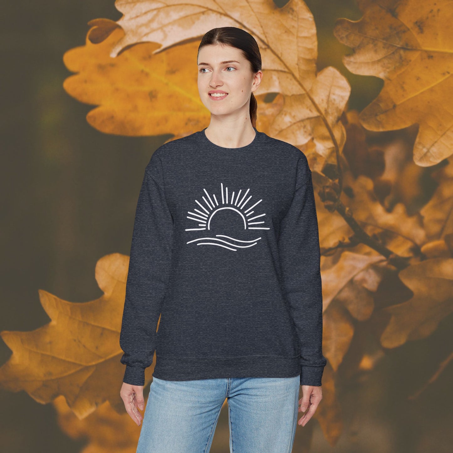 Crewneck Sunshine (white)