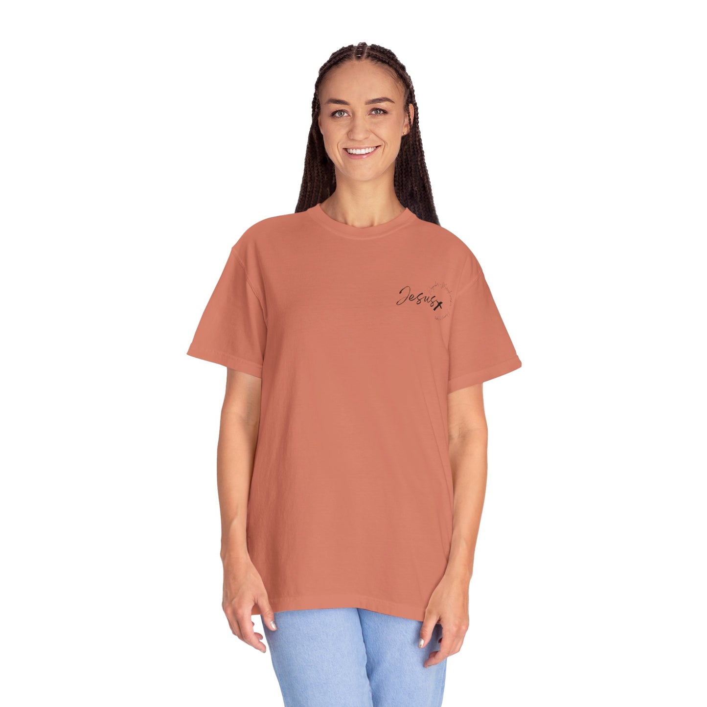 Unisex Garment-Dyed T-shirt " JESUS WAYMAKER "