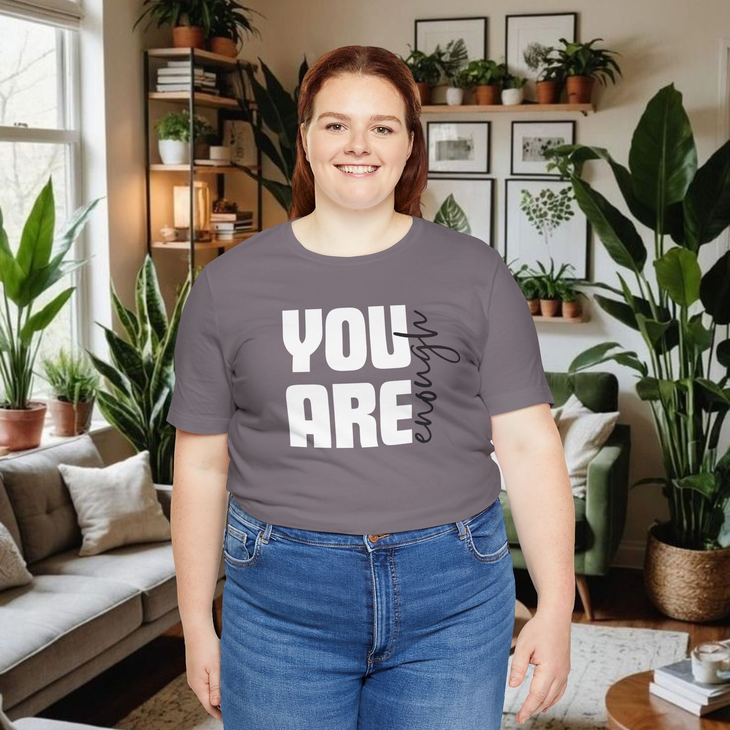 Unisex Tee You Are Enough Short Sleeve T-Shirt