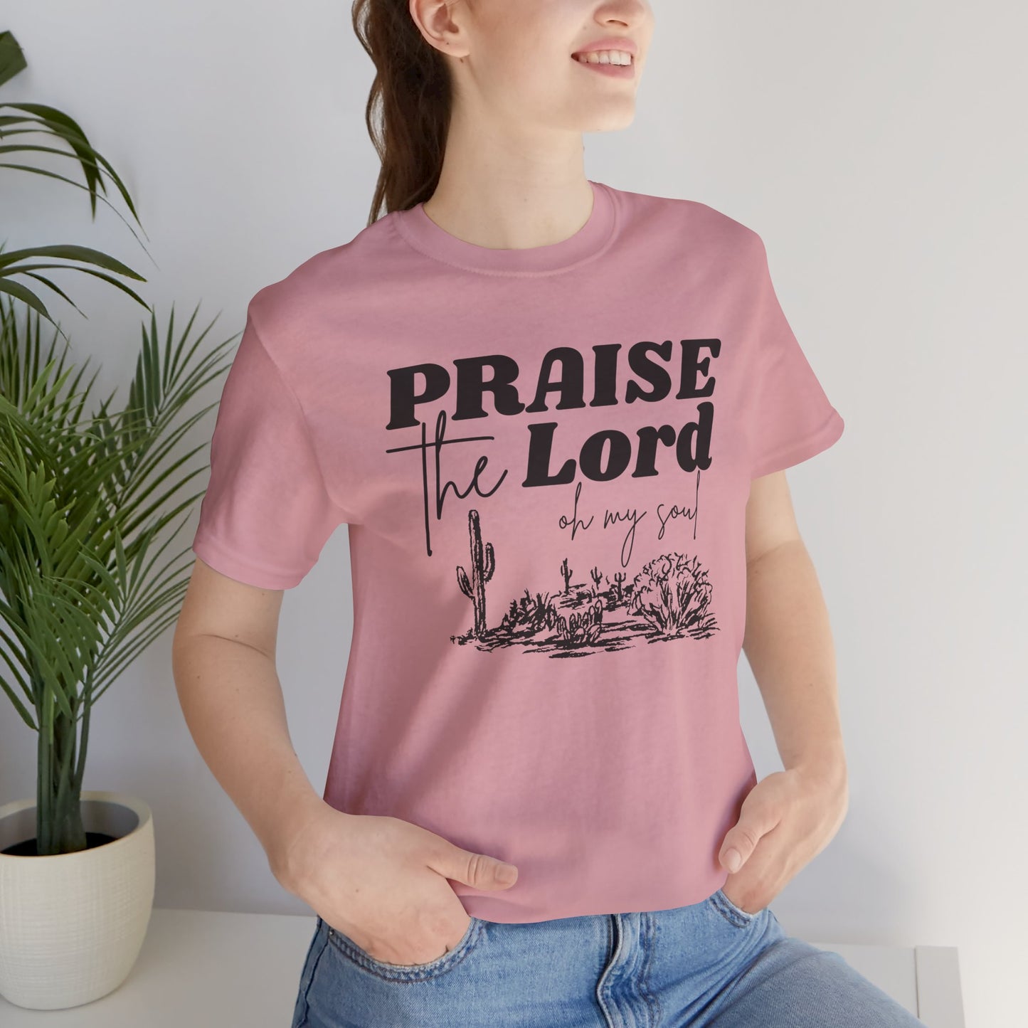 Praise the Lord Tee Unisex Jersey