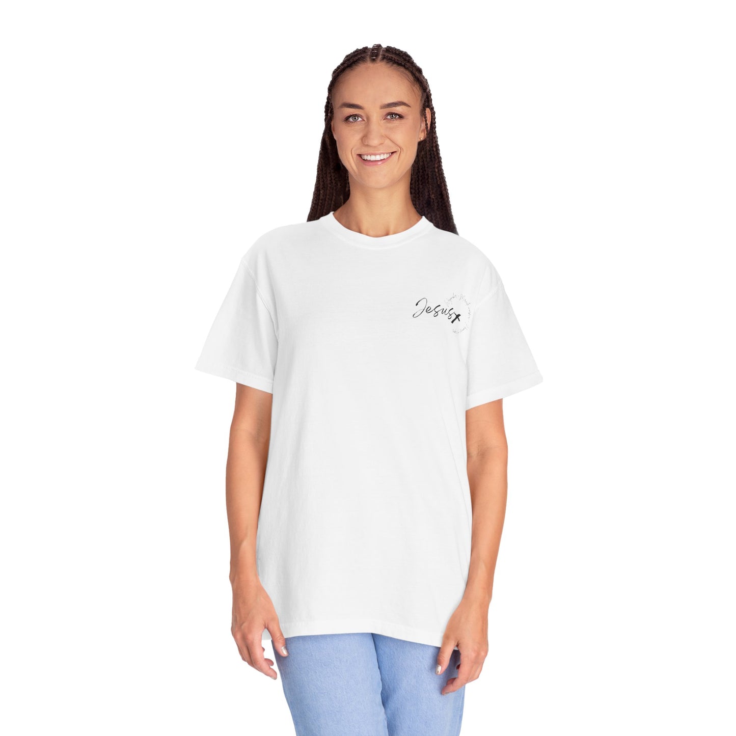 Unisex Garment-Dyed T-shirt " JESUS WAYMAKER "