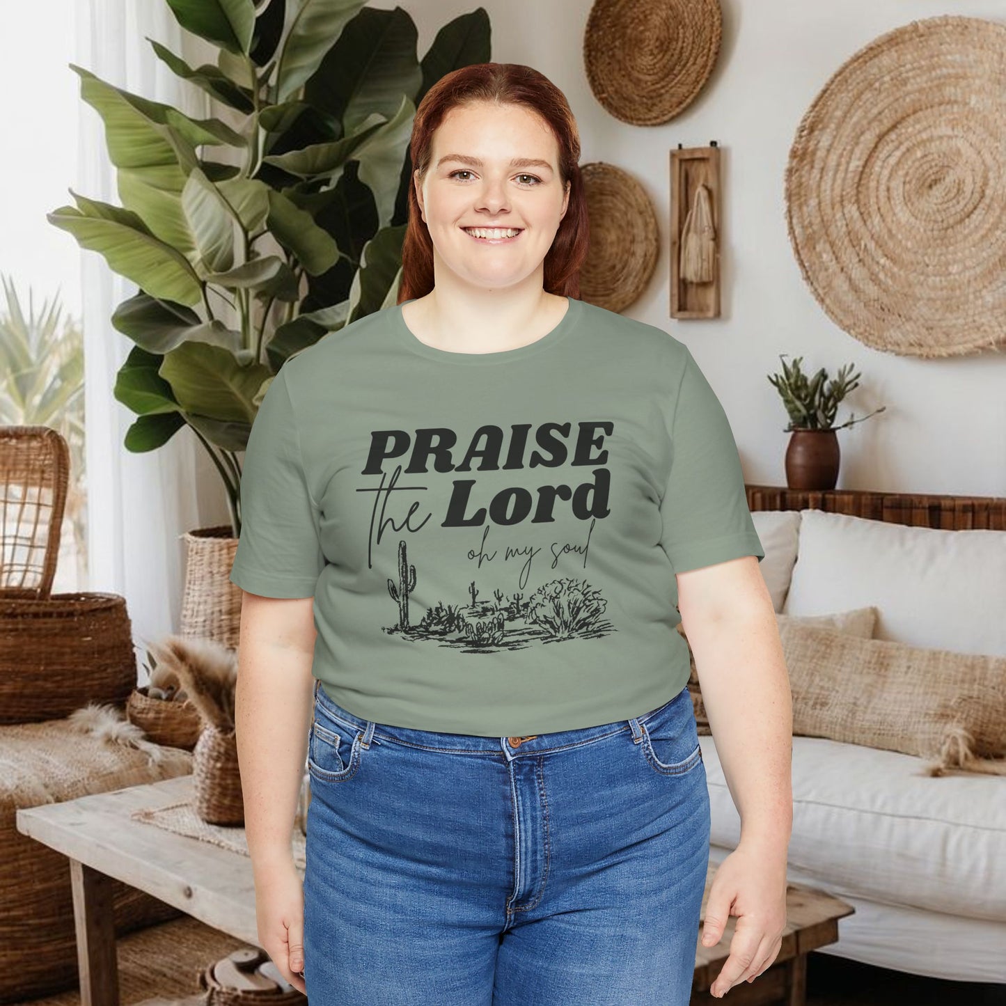 Praise the Lord Tee Unisex Jersey
