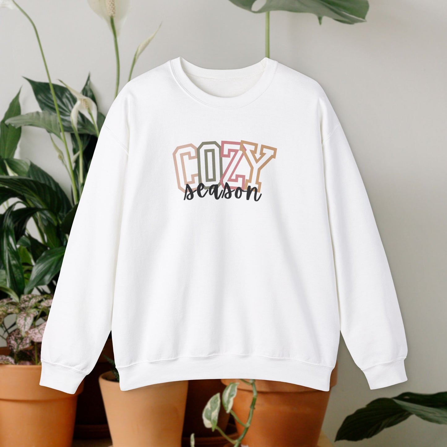 Cozy Crewneck "cheery colors"
