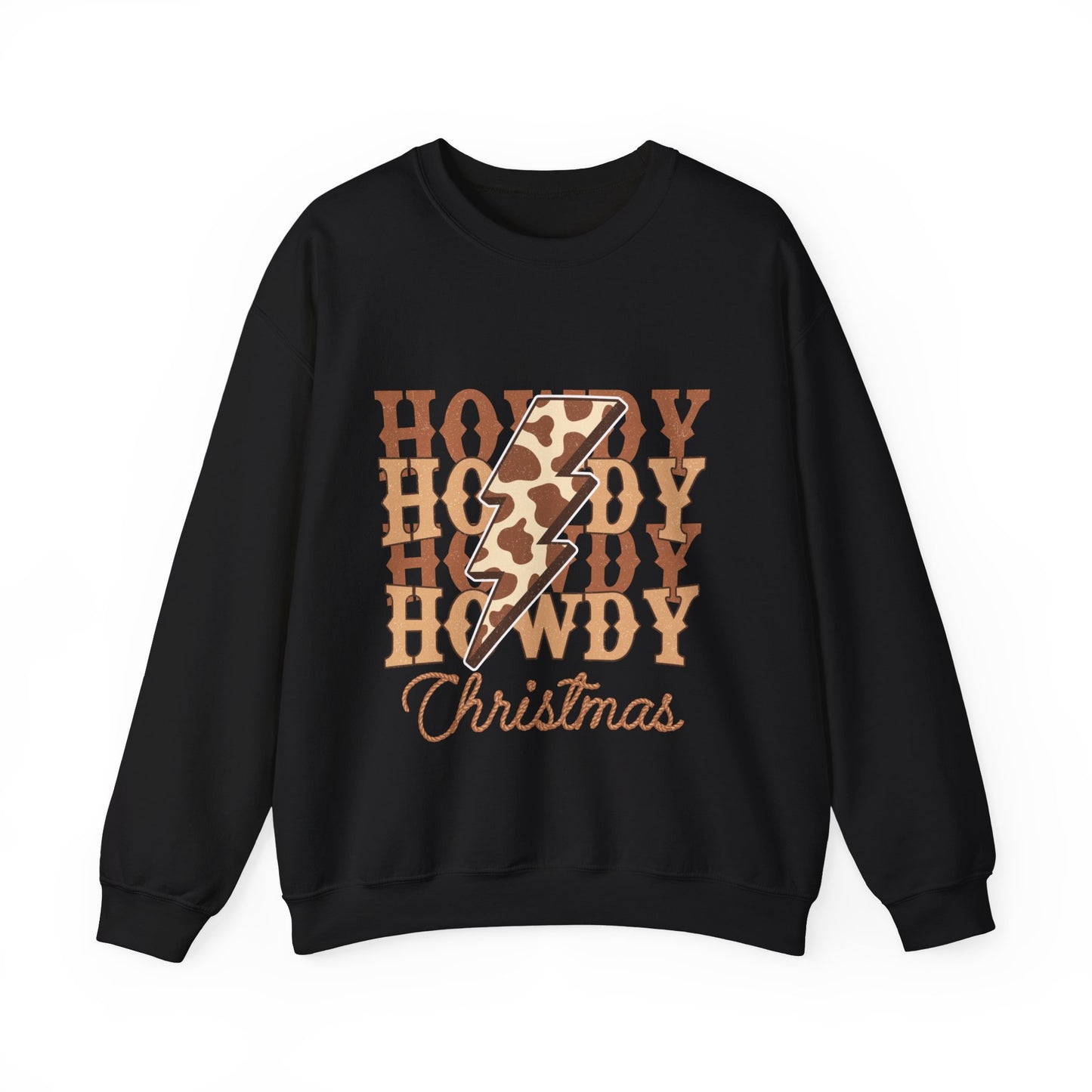 Unisex Heavy Blend™ Crewneck Sweatshirt " Howdy Leopard "
