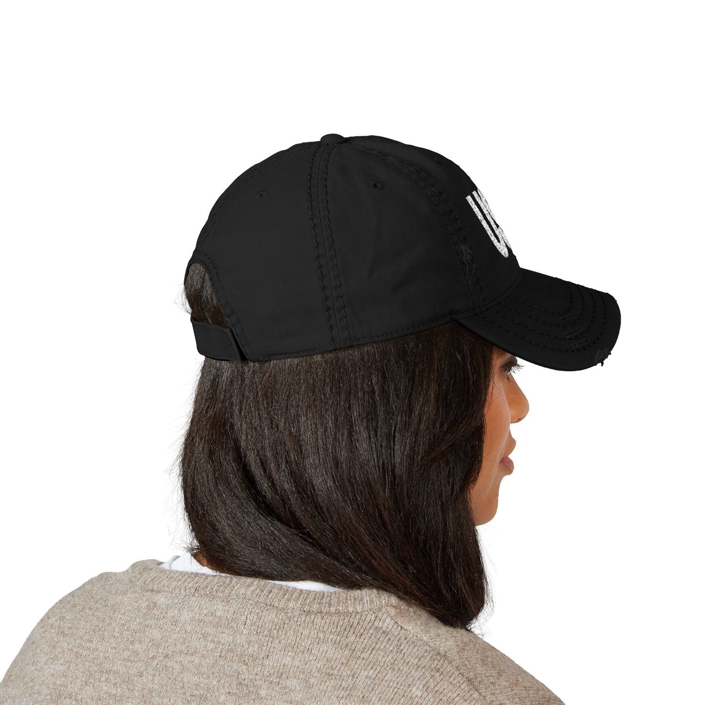 Embroidered Dad Hat - Fun Trendy Design Floral