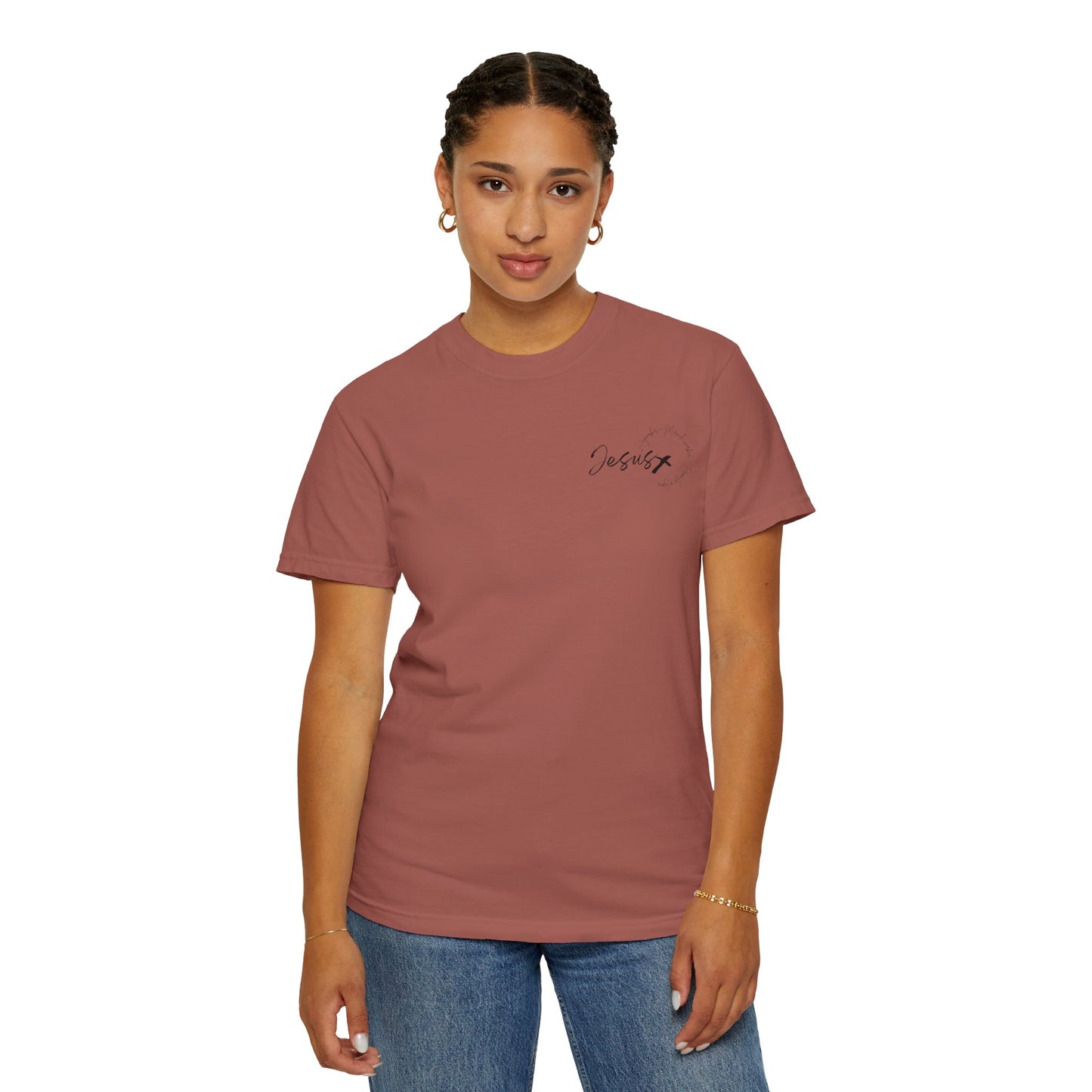 Unisex Garment-Dyed T-shirt " JESUS WAYMAKER "