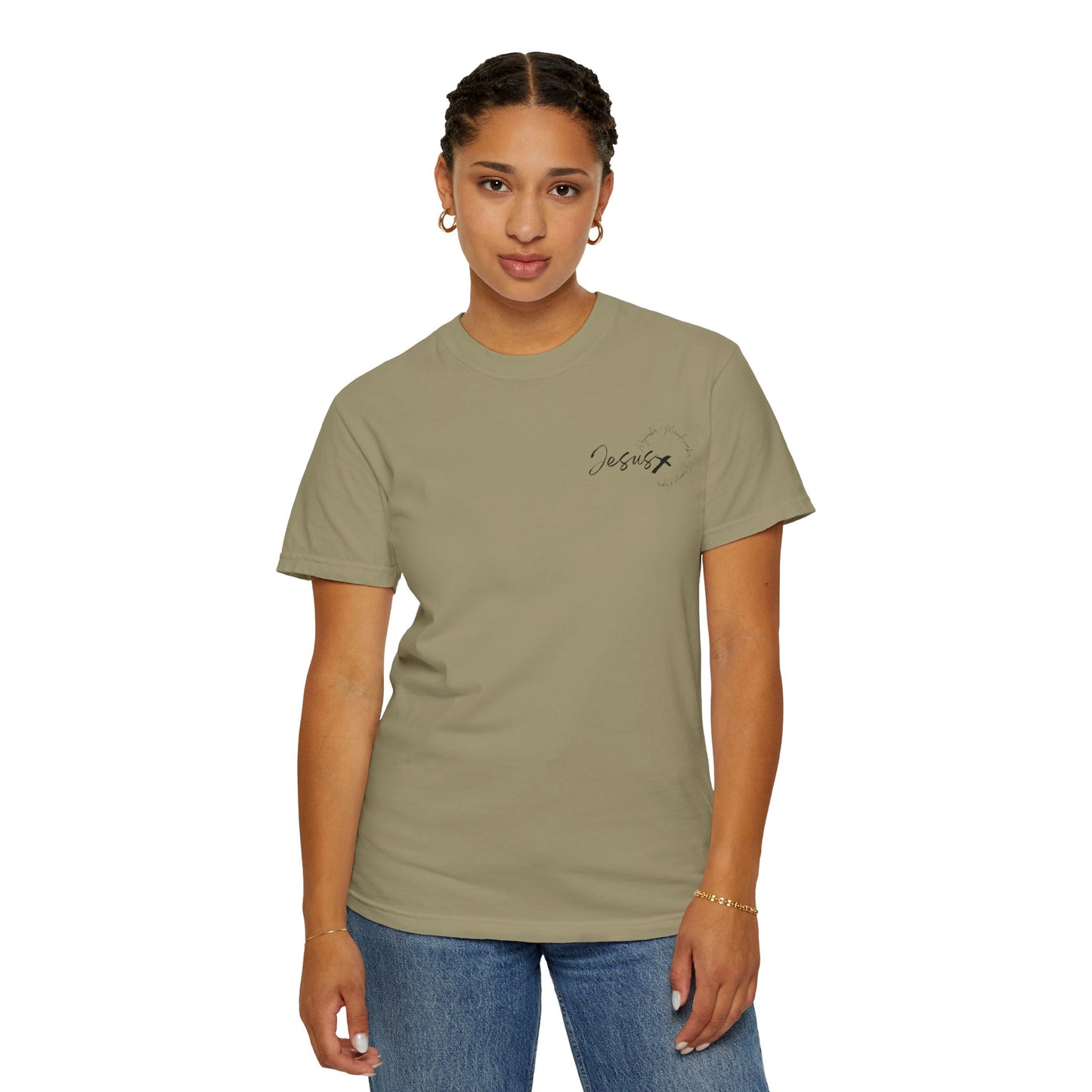 Unisex Garment-Dyed T-shirt " JESUS WAYMAKER "