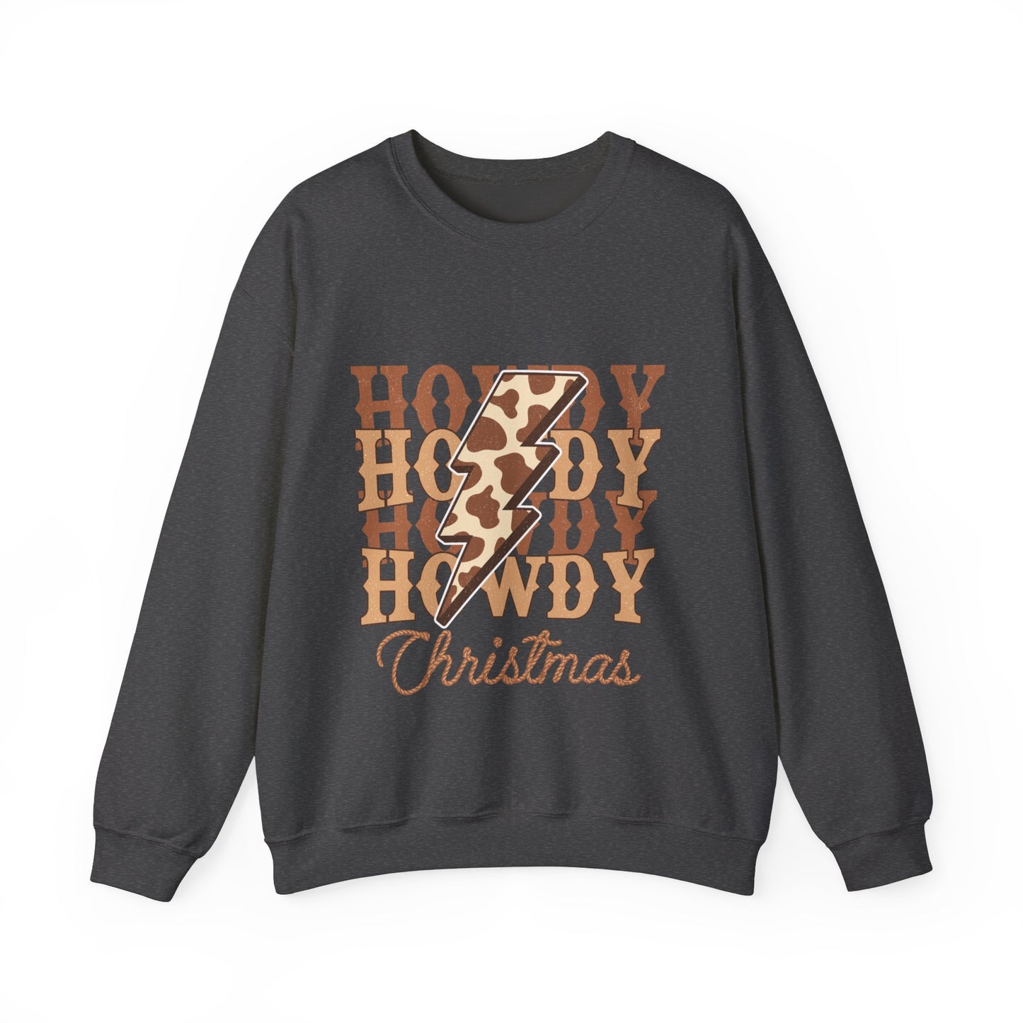Unisex Heavy Blend™ Crewneck Sweatshirt " Howdy Leopard "