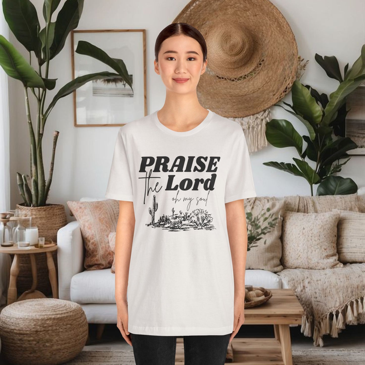 Praise the Lord Tee Unisex Jersey