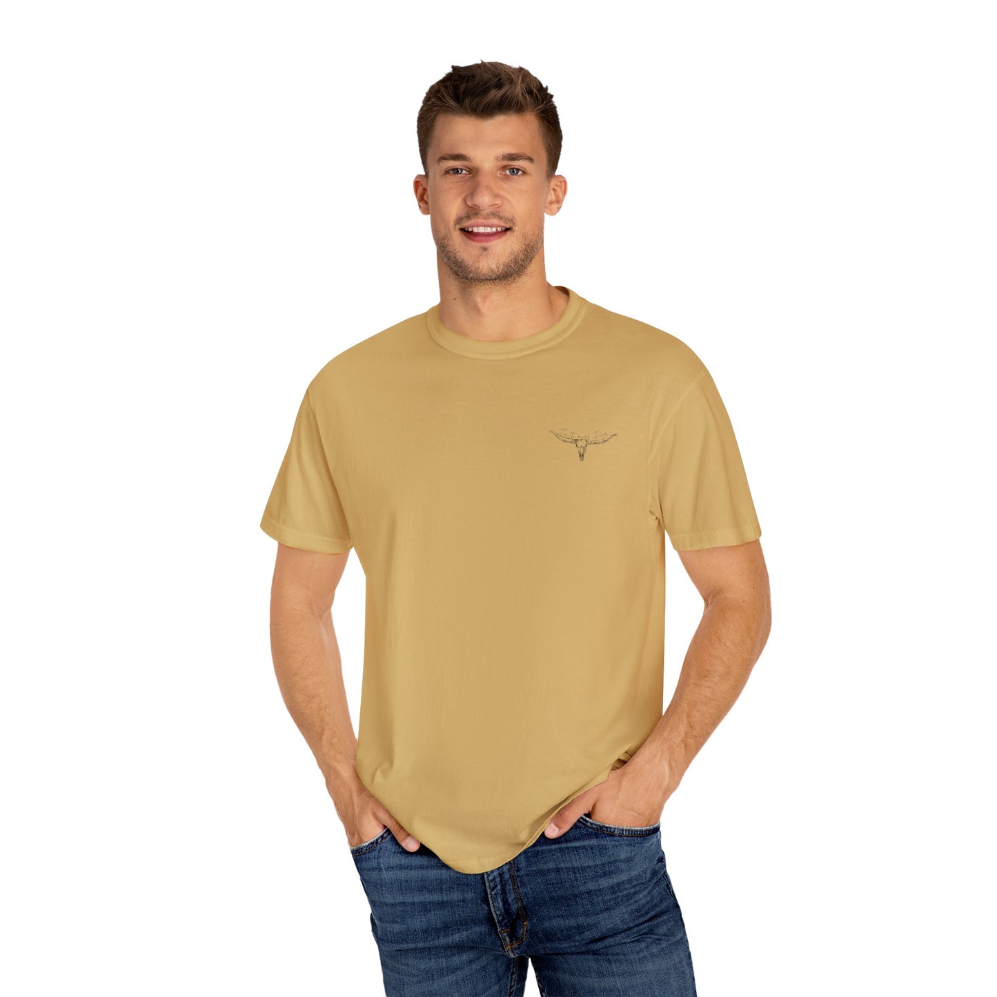 Skull Bull Faith Over Fear- Unisex T-shirt