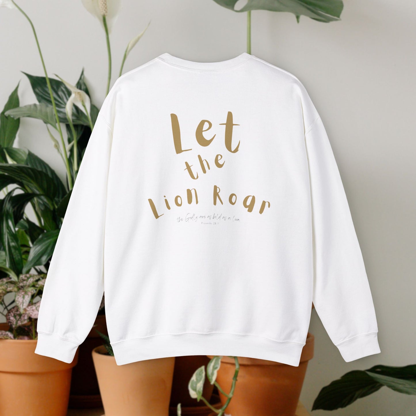 Unisex Heavy Blend™ Crewneck Sweatshirt " LION ROAR"
